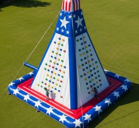 T11-4503 American Style Theme Inflatable Climbing Wall