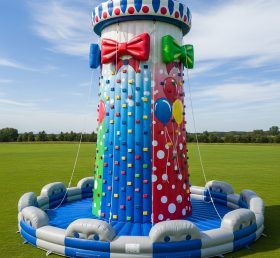 T11-4540 Clown Theme Inflatable Climbing Wall