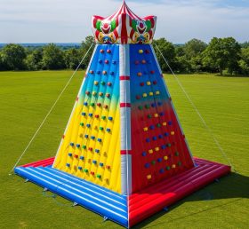 T11-4541 Clown Theme Inflatable Climbing Wall