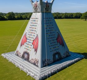 T11-4570 Dragon Theme Inflatable Climbing Wall