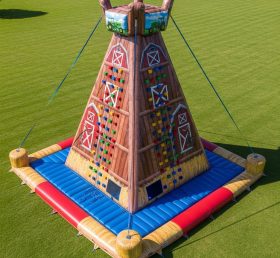 T11-4593 Farm Theme Inflatable Climbing Wall