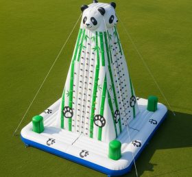 T11-4652 Panda Theme Inflatable Climbing Wall