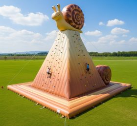 T11-4694 Snail Theme Inflatable Climbing Wall