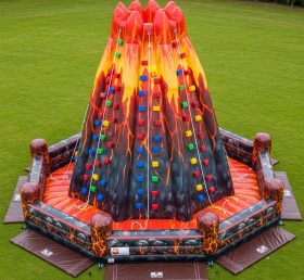 T11-4720 Volcano Theme Inflatable Climbing Wall