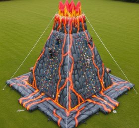 T11-4725 Volcano Theme Inflatable Climbing Wall