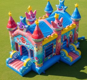 T5-2008 Baby Shark Theme Inflatable Castles