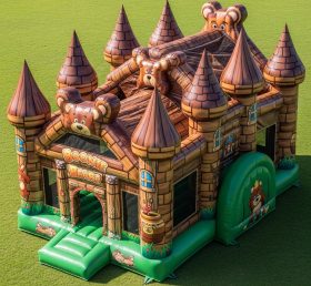 T5-2025 Boonie Bears Theme Inflatable Castles