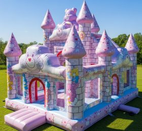 T5-2029 Care Bears Theme Inflatable Castles