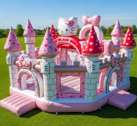 T5-2061 Hello Kitty Theme Inflatable Castles