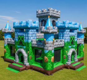 T5-2087 Minecraft Theme Inflatable Castles