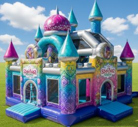 T5-2139 Shimmer & Shine Theme Inflatable Castles