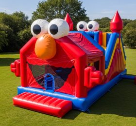 T5-2195 Tickle Me Elmo Theme Inflatable Castles