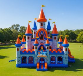 T5-2255 Blippi Wonders Theme Inflatable Castles
