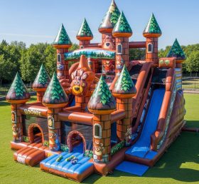 T5-2262 Boonie Bears Theme Inflatable Castles