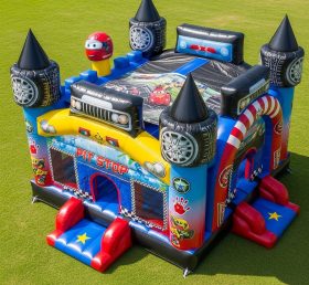 T5-2272 Cars Theme Inflatable Castles