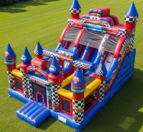 T5-2273 Cars Theme Inflatable Castles