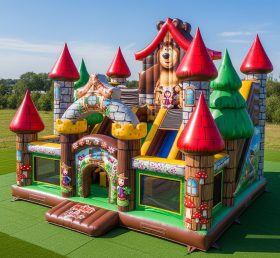 T5-2351 Masha and the Bear Theme Inflatable Castles