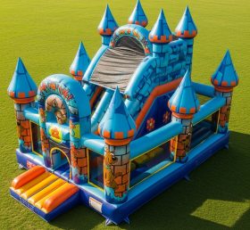 T5-2433 Scooby-Doo Theme Inflatable Castles