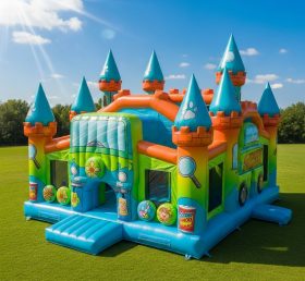 T5-2435 Scooby-Doo Theme Inflatable Castles