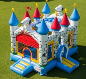 T5-2451 Snoopy Theme Inflatable Castles