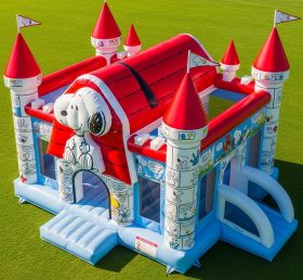 T5-2454 Snoopy Theme Inflatable Castles