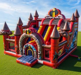 T5-2500 The Incredibles Theme Inflatable Castles