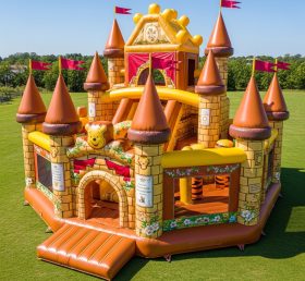 T5-2548 Winnie the Pooh Theme Inflatable Castles
