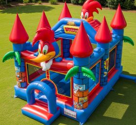 T5-2552 Woody Woodpecker Theme Inflatable Castles
