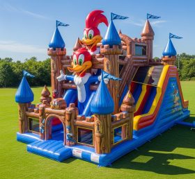 T5-2553 Woody Woodpecker Theme Inflatable Castles