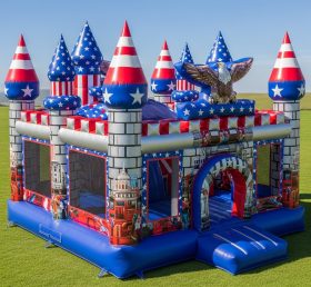 T5-2566 American Style Theme Inflatable Castles