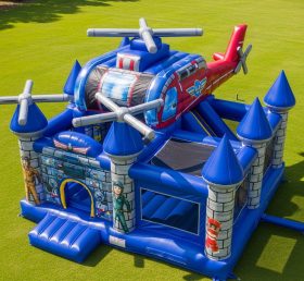 T5-2649 Helicopter Theme Inflatable Castles