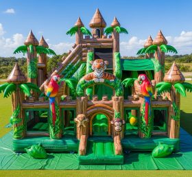 T5-2662 Jungle Theme Inflatable Castles