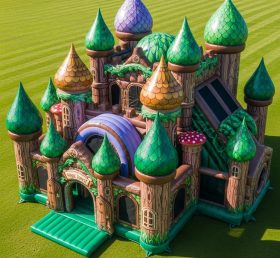T5-2676 Magic Forest Theme Inflatable Castles