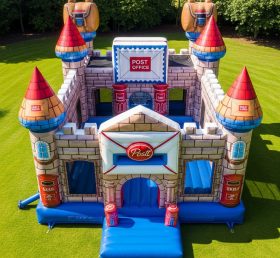 T5-2724 Post Office Theme Inflatable Castles