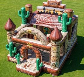 T5-2786 Wild West Theme Inflatable Castles