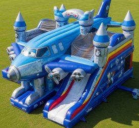 T5-2802 Airplane Theme Inflatable Castles