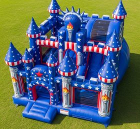 T5-2817 American Style Theme Inflatable Castles