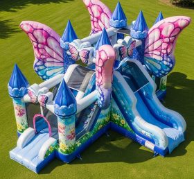 T5-2836 Butterfly Theme Inflatable Castles