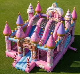 T5-2839 Candy Theme Inflatable Castles