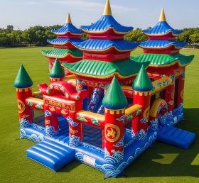 T5-2851 Chinese Style Theme Inflatable Castles