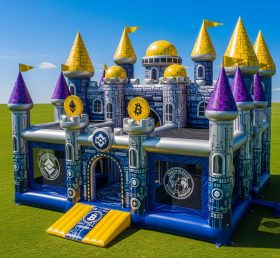 T5-2880 Cryptocurrency Theme Inflatable Castles