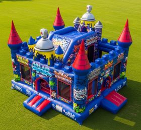 T5-2952 Graffiti Theme Inflatable Castles