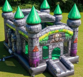 T5-3097 Toxic Theme Inflatable Castles