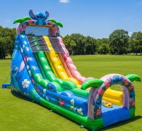 T8-9432 Lilo & Stitch Theme Inflatable Slide