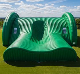 Tent1-6037 Green Wabe Tunnel Inflatable Tent