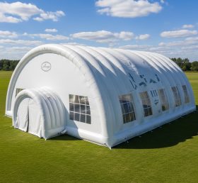 Tent1-6073 White Windowed Inflatable Tent