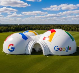 Tent1-6304 Google Logo Theme Inflatable Dome