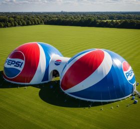 Tent1-6319 Pepsi Theme Inflatable Dome